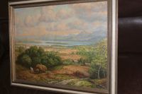 Ölbild / Öl-Gemälde Chiemsee-Landschaft ohne Regenbogen Nordrhein-Westfalen - Porta Westfalica Vorschau
