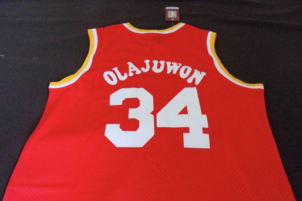 Hakeem Olajuwon Houston Rockets Trikot Rot in Köln