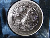 2 kg Silbermünze Kookaburra High Relief - Antik Finish Bayern - Burgheim Vorschau