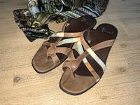 Think Sandalen Sandaletten Zehensandalen  Schuhe Gr. 40 Nordrhein-Westfalen - Haltern am See Vorschau