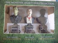 Universal Monsters 3 Büsten Frankenstein / Dracula / Wolfman Bochum - Bochum-Süd Vorschau