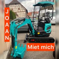 Bagger 1,8t zu vermieten mieten Josan Minibagger Baden-Württemberg - Gemmrigheim Vorschau