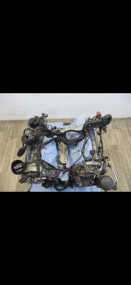 Mercedes Motor Engine OM 642961 C W204 X204 320 350 CDI V6 4matic in Barbing