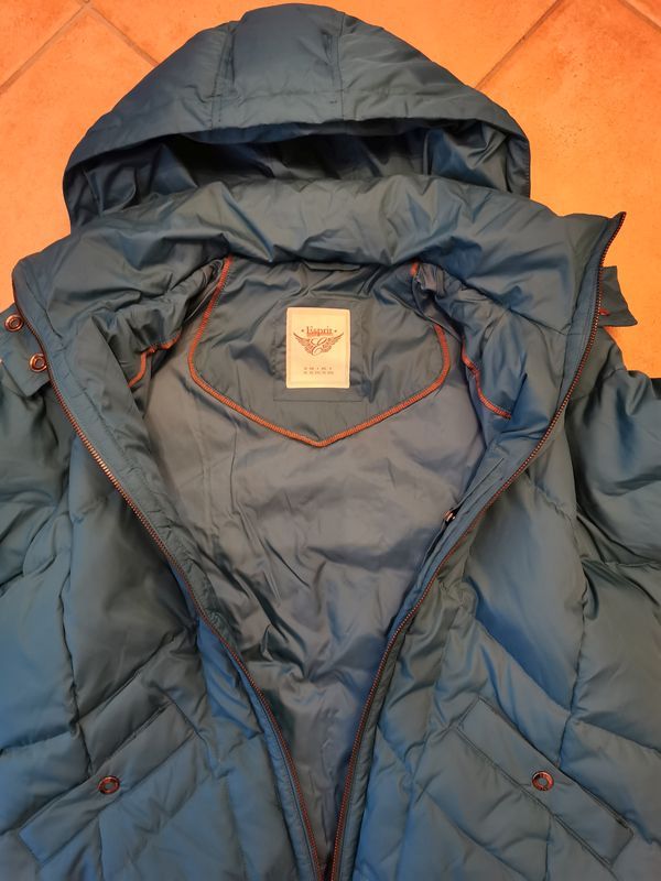 Warme kurze Stepp- Winterjacke von Esprit, Gr. XL in petrol in Freudenberg