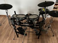 Roland TD 12 V Drumset mit Sonor Setup Doppelfußmaschine Thüringen - Gotha Vorschau