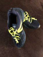 Neuwertige Jack Wolfskin Sneaker Größe 35, blau gelb Hessen - Rockenberg Vorschau