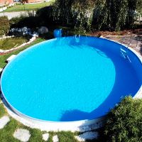 Stahlwand Rundpool 3,60 x 1,20 m 0,8 mm blau Nordrhein-Westfalen - Solingen Vorschau