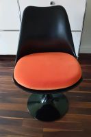 KNOLL INTERNATIONAL: TULIP-CHAIRS SAARINEN nero-orange Eimsbüttel - Hamburg Harvestehude Vorschau