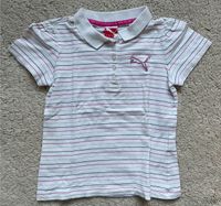 Poloshirt Puma Gr 128 weiß geringelt Glitzer Mädchen Niedersachsen - Lüder Vorschau