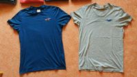 2 Hollister T-Shirts blau & grau Gr. S V & Rundausschnitt Rostock - Reutershagen Vorschau