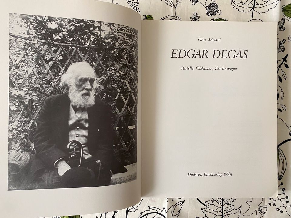 Degas Pastelle Ölskizzen Zeichnungen Softcover DuMont Verlag in Stuttgart