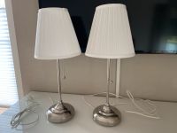 Ikea ÅRSTID Tischleuchte weiß silber x2 Lampe Nachtleuchte Rheinland-Pfalz - Wasserliesch Vorschau