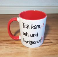 Tasse Spruch Lehrer Humor Tassenbrennerei neu rot Porzellan Leipzig - Leipzig, Zentrum-Ost Vorschau