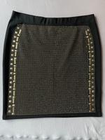 Topschicker  Stretch Rock schwarz mit goldfarbenen Nieten Nürnberg (Mittelfr) - Kleinreuth b Schweinau Vorschau