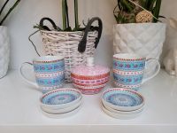 NEU Pip Studio Ribbon Rose pink blau Tasse Zuckerdose kl. Teller Niedersachsen - Wetschen Vorschau