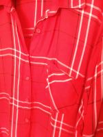 Bluse Gr. 50/52 (18W-20W) rot fein kariert * Viskose Hessen - Bischofsheim Vorschau