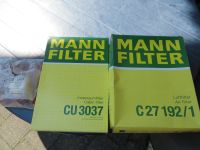 Audi A4 Filter CU3037 und C27192/1 Bayern - Rohr Vorschau