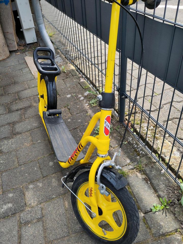 Puky Roller R04 gelb ab 4 Jahre inkl. neuen Ersatzreifen in Eppstein