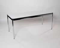 USM Haller Schreibtisch Perlgrau 175x75cm Refurbished West - Höchst Vorschau