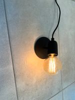 Matt schwarze Tischlampe mit Birne Lampe Nordrhein-Westfalen - Extertal Vorschau