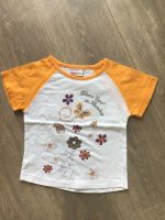 Shirt Blumen Schmetterlinge Glitzer Gr. 110 Sachsen - Mittweida Vorschau