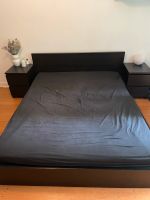 Ikea Bett 160 x 200 aus Holz & 2 Nachttische Altona - Hamburg Ottensen Vorschau