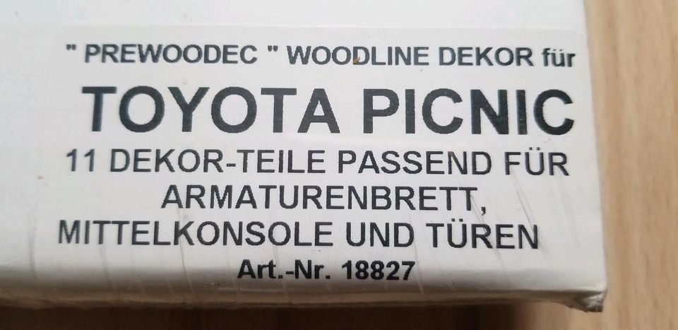 Neu Toyota Picnic Armatur Brett Innenausstattung Dekor Edelholz in Augsburg