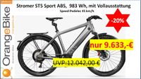 S-Pedelec Stromer ST5 Sport ABS - statt UVP 12.042,- €, Speed-Pedelec 45 km/h, 983 Wh, mit Vollausstattung für Pendler „OrangeBikeConcept Karlsruhe E-Bike Pedelec Elektro Fahrrad" 6337 Baden-Württemberg - Karlsruhe Vorschau