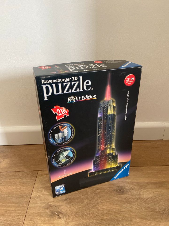 Puzzle 3D Ravensburger Empire State Building in Düsseldorf