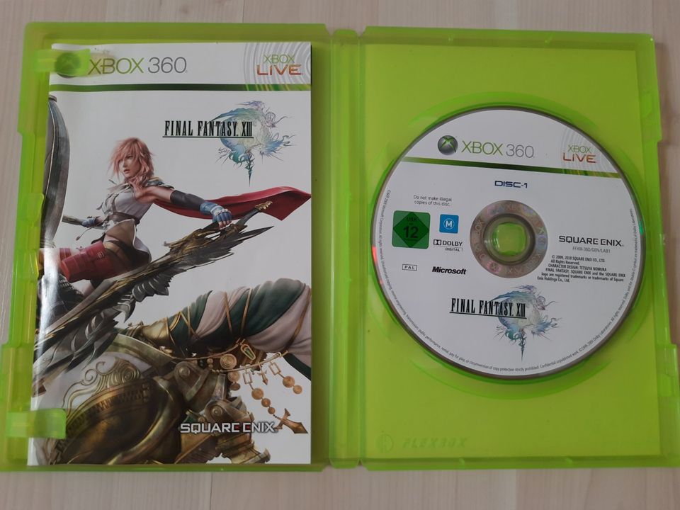 Final Fantasy XIII für Xbox 360 in gutem Zustand in Ansbach