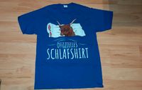 Offizielles Schlafshirt Kuh, T-Shirt Herren Größe L, neu Sachsen - Plauen Vorschau