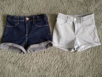 Jeans Shorts, Top! 2 Stück, H&M, 128, hell und dunkel denim Brandenburg - Altlandsberg Vorschau