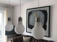 Schöne Deckenlampen mit 3 Glühbirnen, weiß&edelstahl Nordrhein-Westfalen - Ochtrup Vorschau