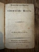 Friedrich von Schiller 1823 Sämtliche Werke - Erstes Bändchen München - Thalk.Obersendl.-Forsten-Fürstenr.-Solln Vorschau