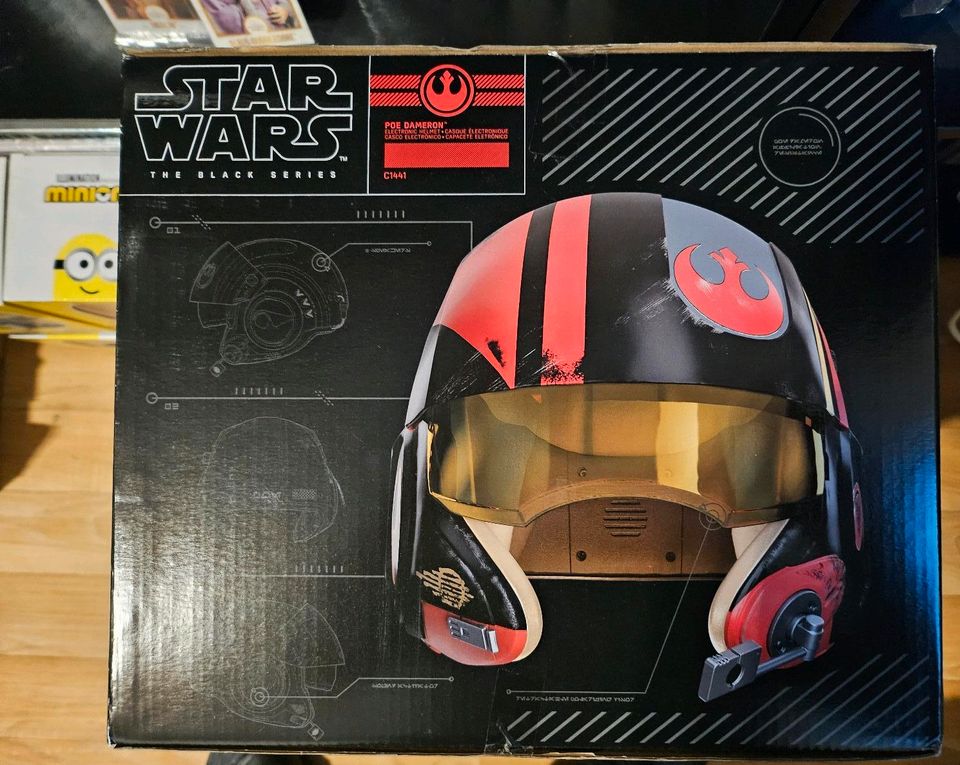 ✨️STAR WARS POE DAMERON BLACK SERIES HELM NEU OVP✨️ in Berlin