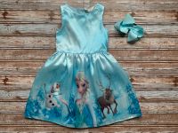 H&M Kleid + Haarschleife Frozen Eiskönigin Elsa Gr. 116 Nordrhein-Westfalen - Solingen Vorschau