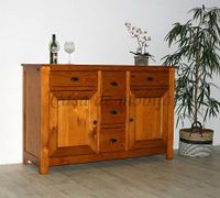 Massivholz Sideboard 160x103x54cm Pinie honig Anrichte Kommode Niedersachsen - Goslar Vorschau