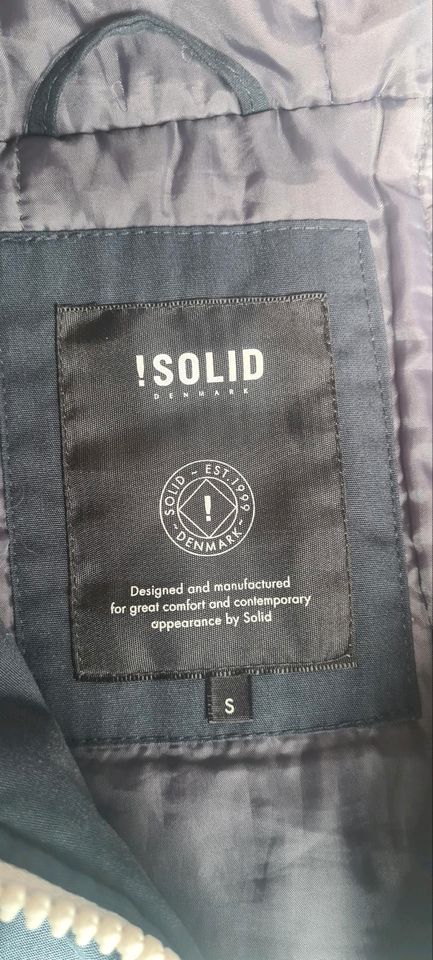 !Solid Solid jacke blau Junge S marine neu weiß in Dortmund