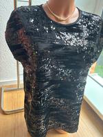 Shirt schwarz Vorderteil Samt mit Pailetten vonGerry Weber Gr. 38 Niedersachsen - Celle Vorschau