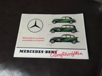 Mercedes Benz Autokatalog original 1939 Kraftdroschken Berlin - Neukölln Vorschau