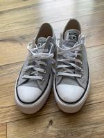 Chucks in grau mit Plateausohle Schleswig-Holstein - Handewitt Vorschau