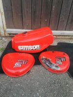 Simson S51 Tankset Lackset Originallack Elektronik Rot S50 Tuning Thüringen - Greiz Vorschau