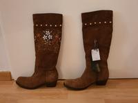 Wildleder Stiefel Braun Miu Miu von Prada, Größe 36 - 38 Köln - Raderberg Vorschau