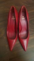 Pumps Echtleder Zara Rot Düsseldorf - Garath Vorschau