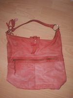 TOP SHOP Leder Handtasche Rot-Pink Hessen - Offenbach Vorschau