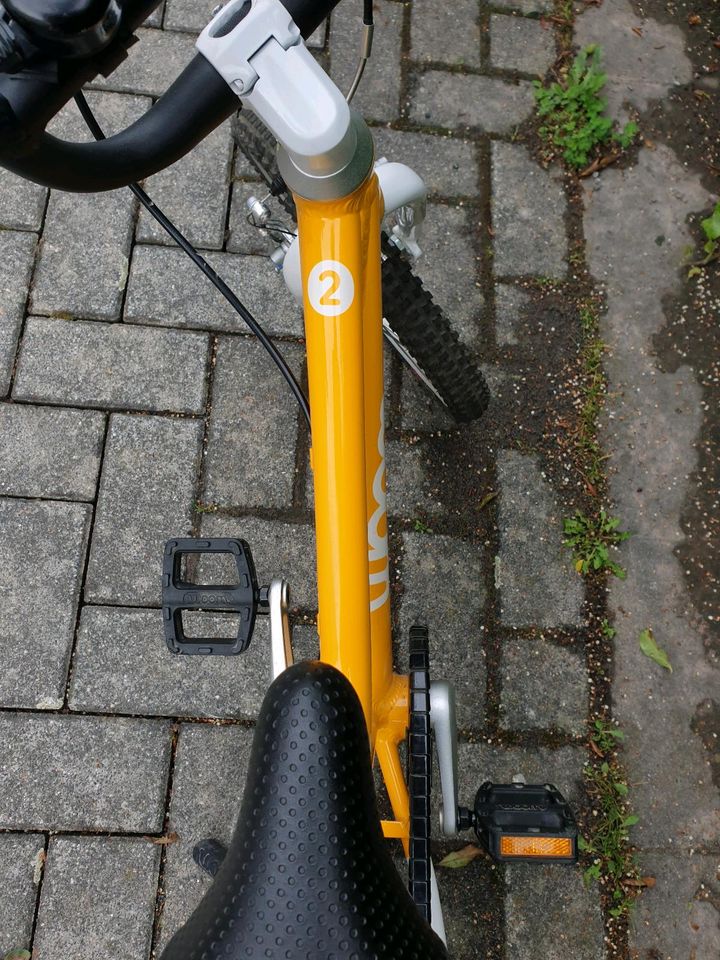 Woom 2 Fahrrad gelb mit Originalkarton in Koblenz