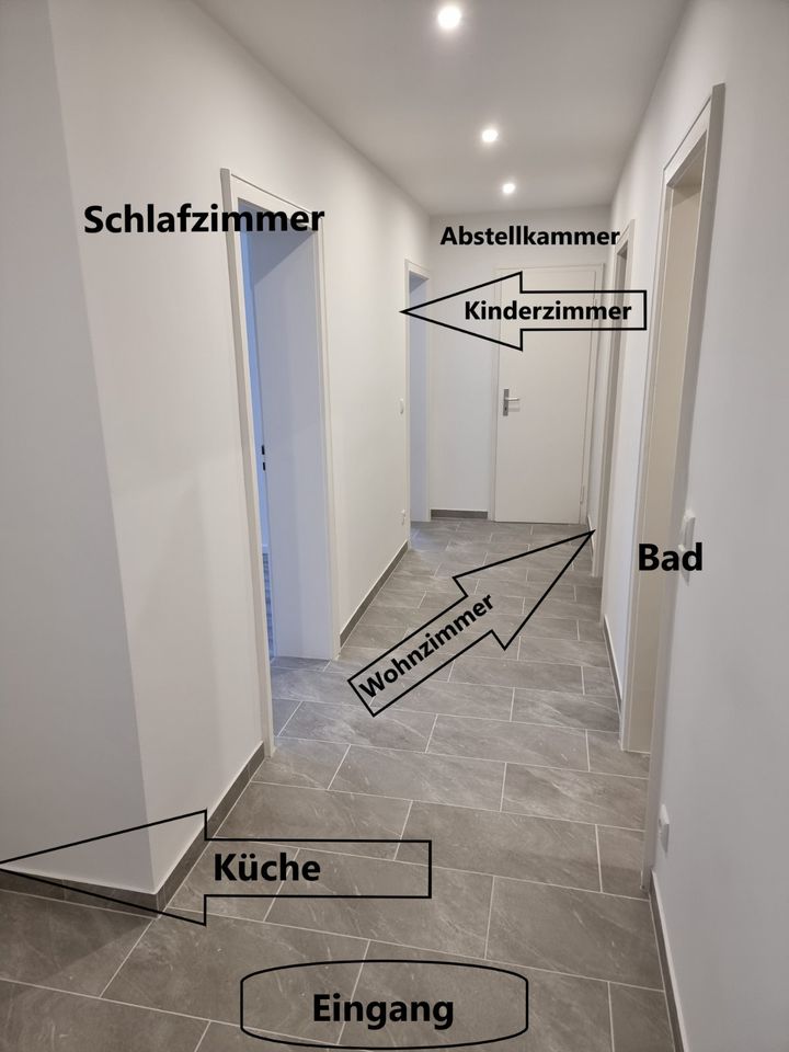 3 Zimmerwohnung mit Garten und Garage in Germering