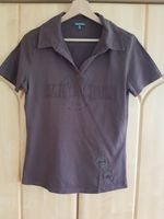 Damen T-Shirt Street One braun Shirt mit Aufdruck und Kragen Bayern - Bodenwöhr Vorschau