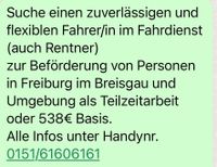 Suche Fahrer Freiburg im Breisgau - Altstadt Vorschau