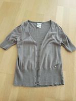 Taupe farbige Street One Kurzarm Strickweste Jacke Weste Gr. 36 Bayern - Zandt Vorschau